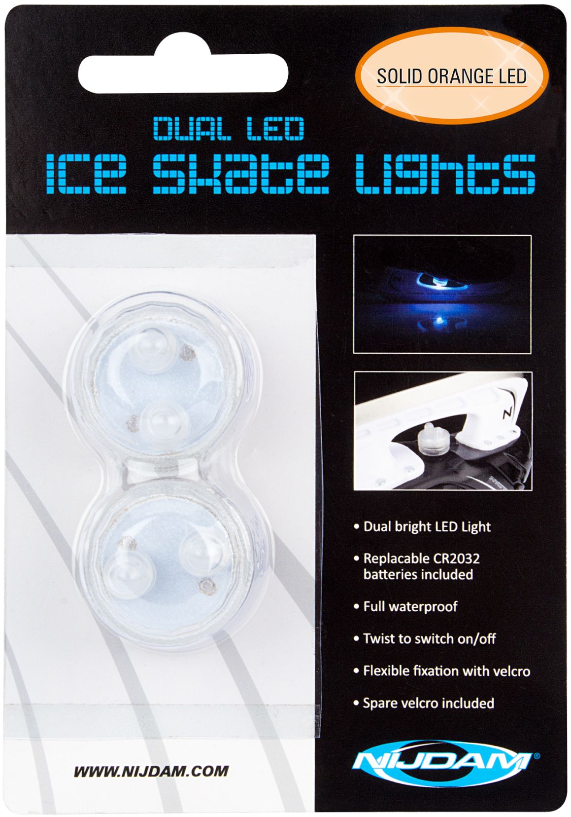 Dual LED Schaatslampjes • Single Colour •