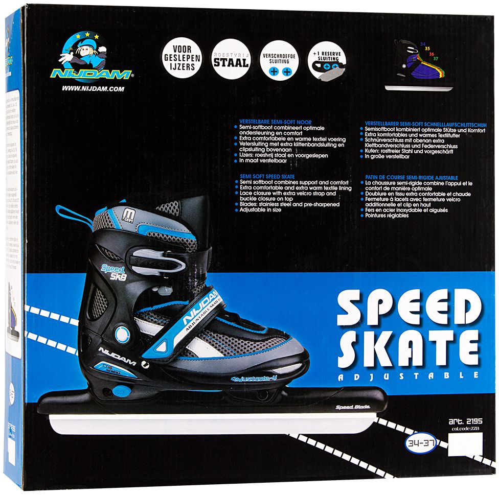 Speed Skate Junior Adjustable • Semisoft Boot •