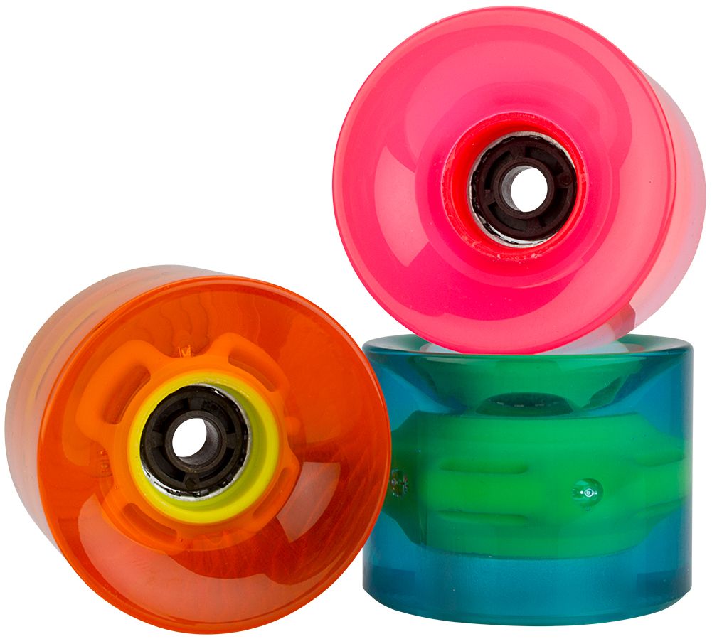 LED Wheels for Flip Grip Board • 60 x 45 mm •