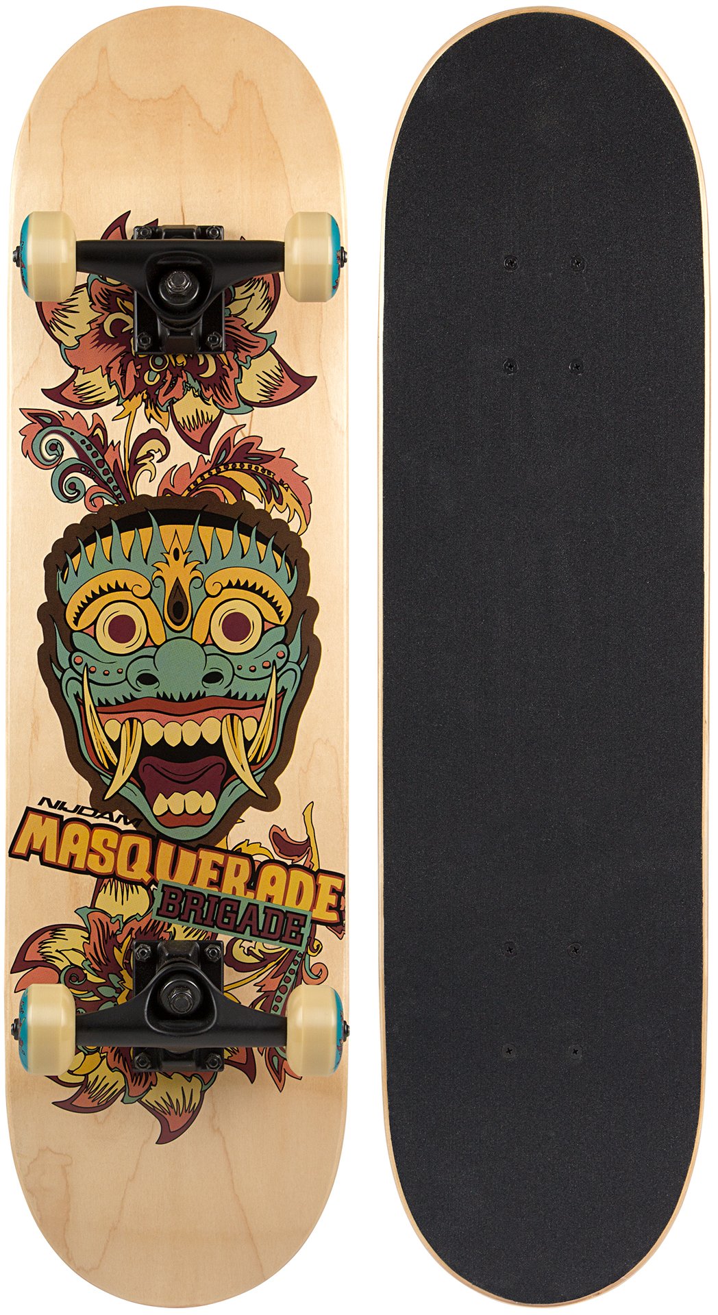 Mid-Level Skateboard Masquerade Brigade beige