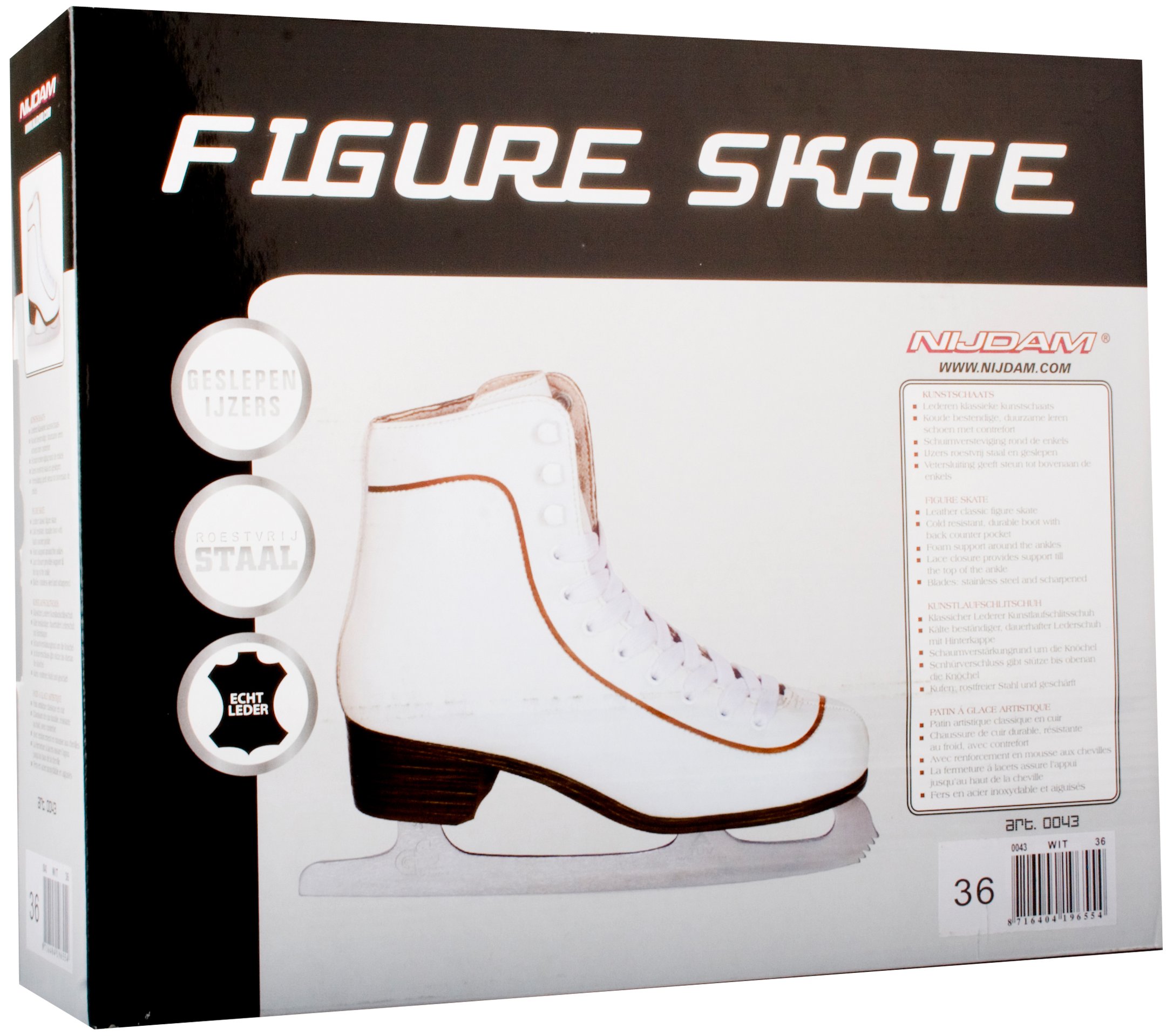 Figure Skate Classic Women •  Leather •