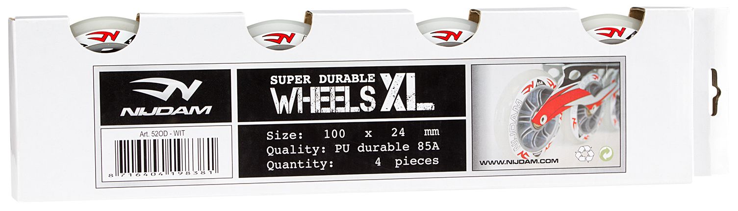 Spoked Wheels XL for Inline Skates