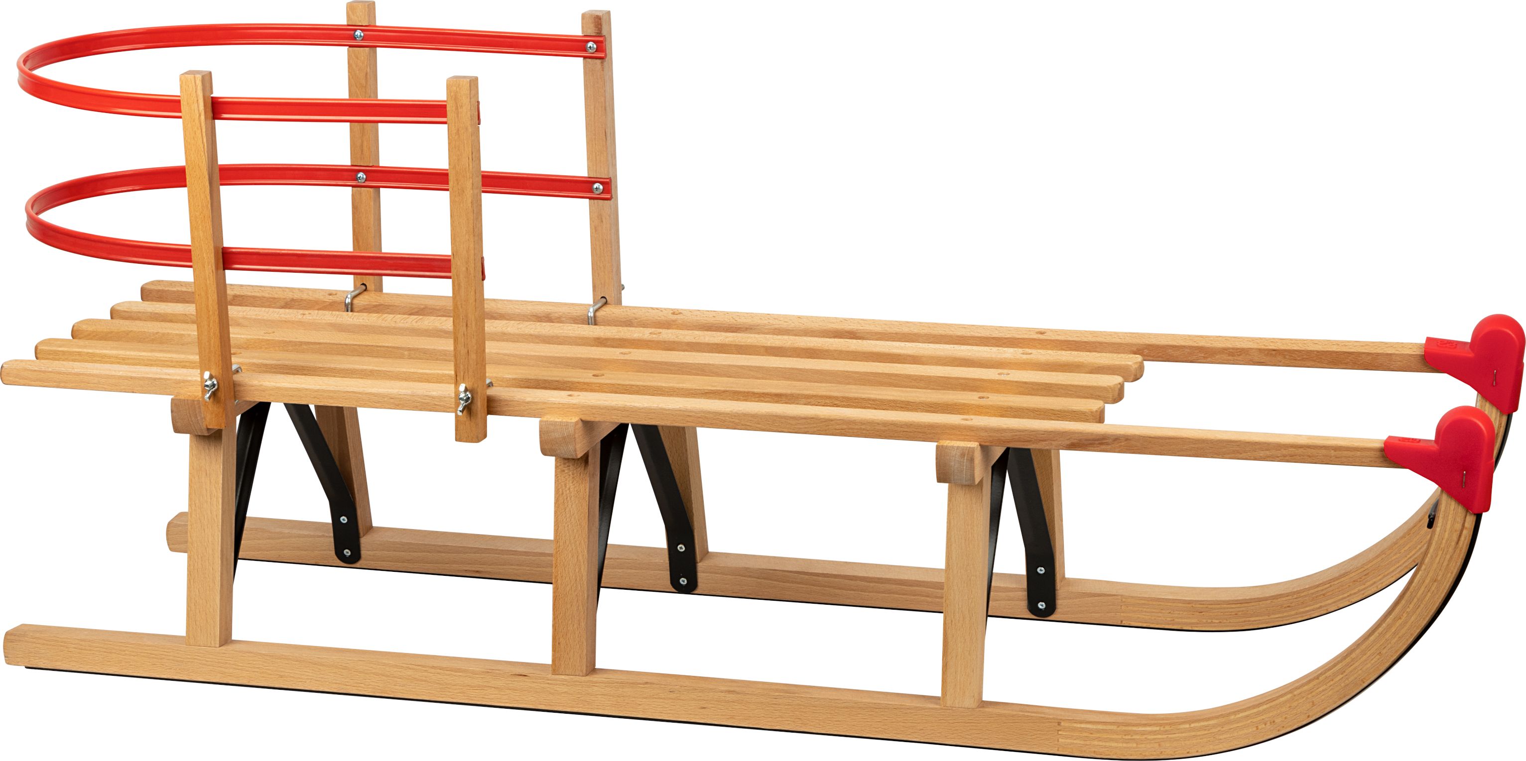 Rugleuning voor Houten Slede