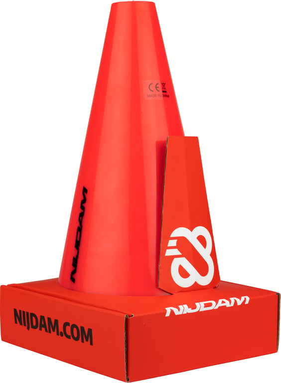 Slalom cone set - 23 cm - 6pcs