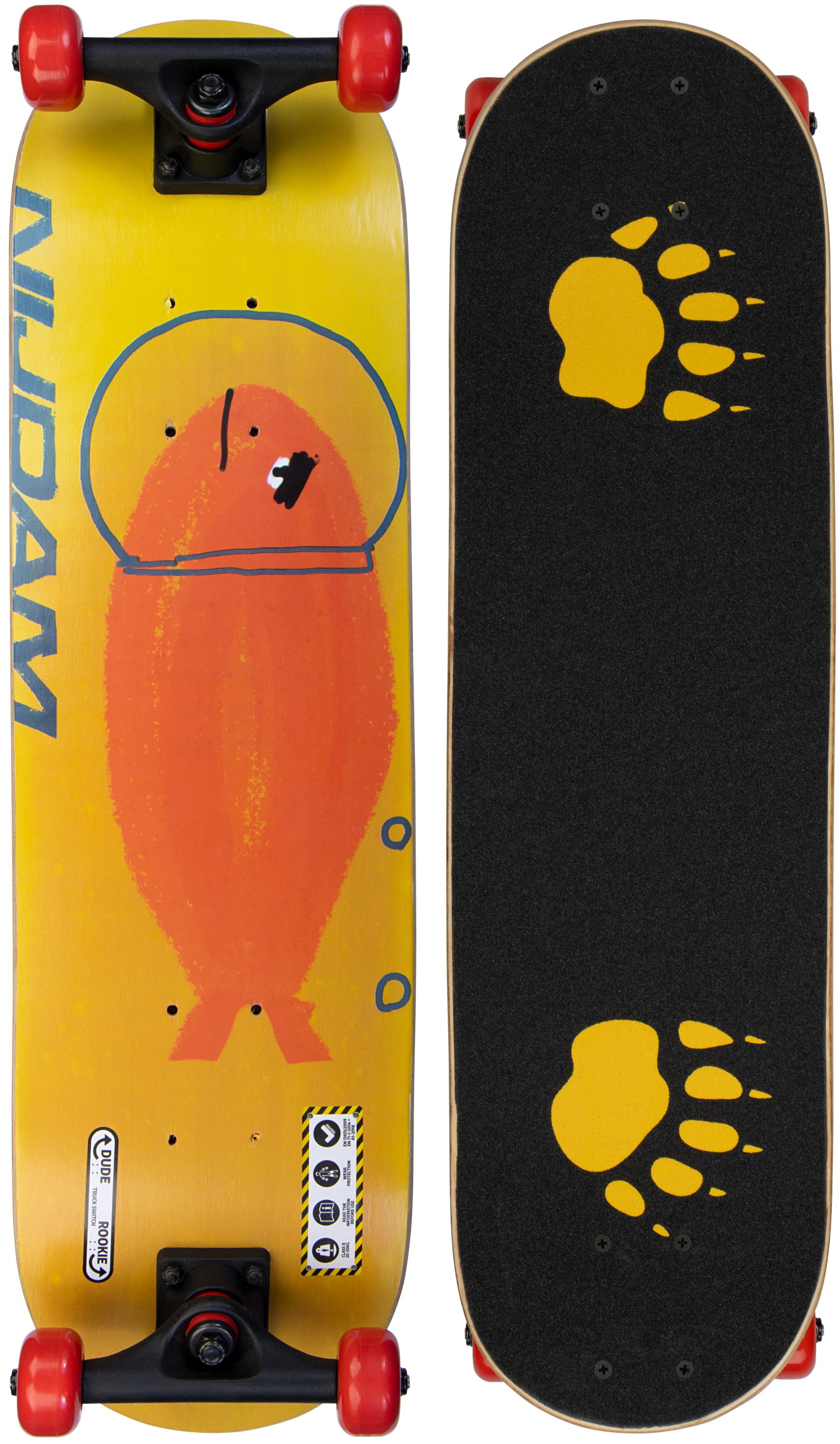 Rookie Skateboard - FinsSkateme