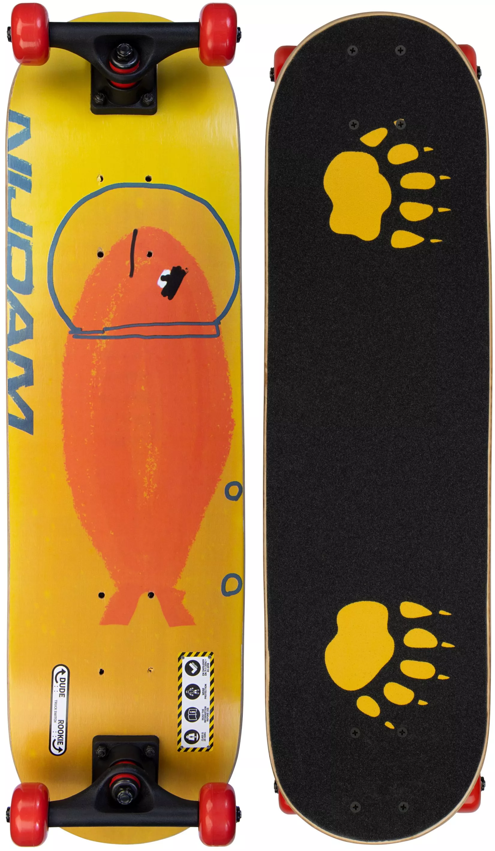 Rookie Skateboard - FinsSkateme