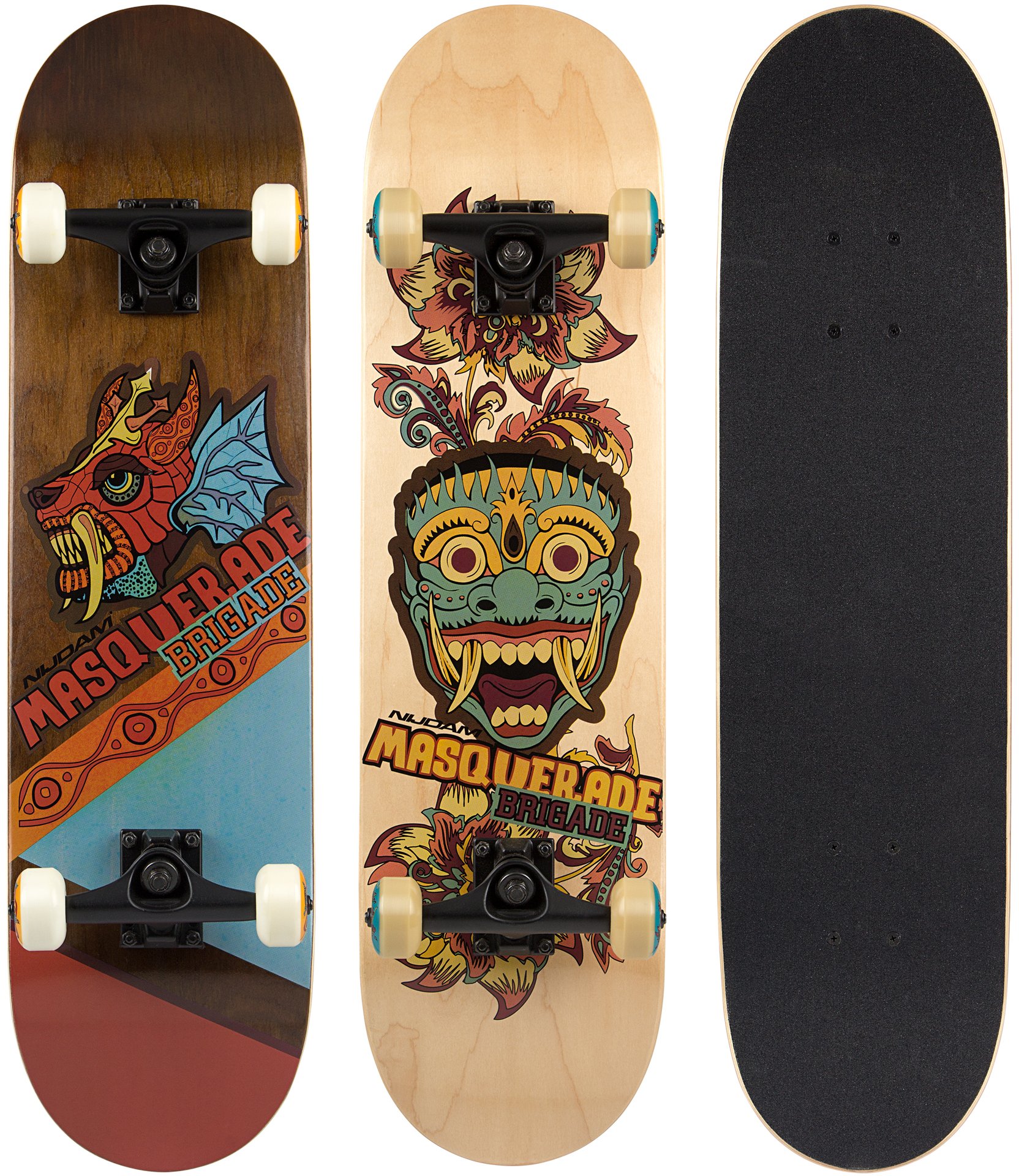 Mid-Level Skateboard Masquerade Brigade