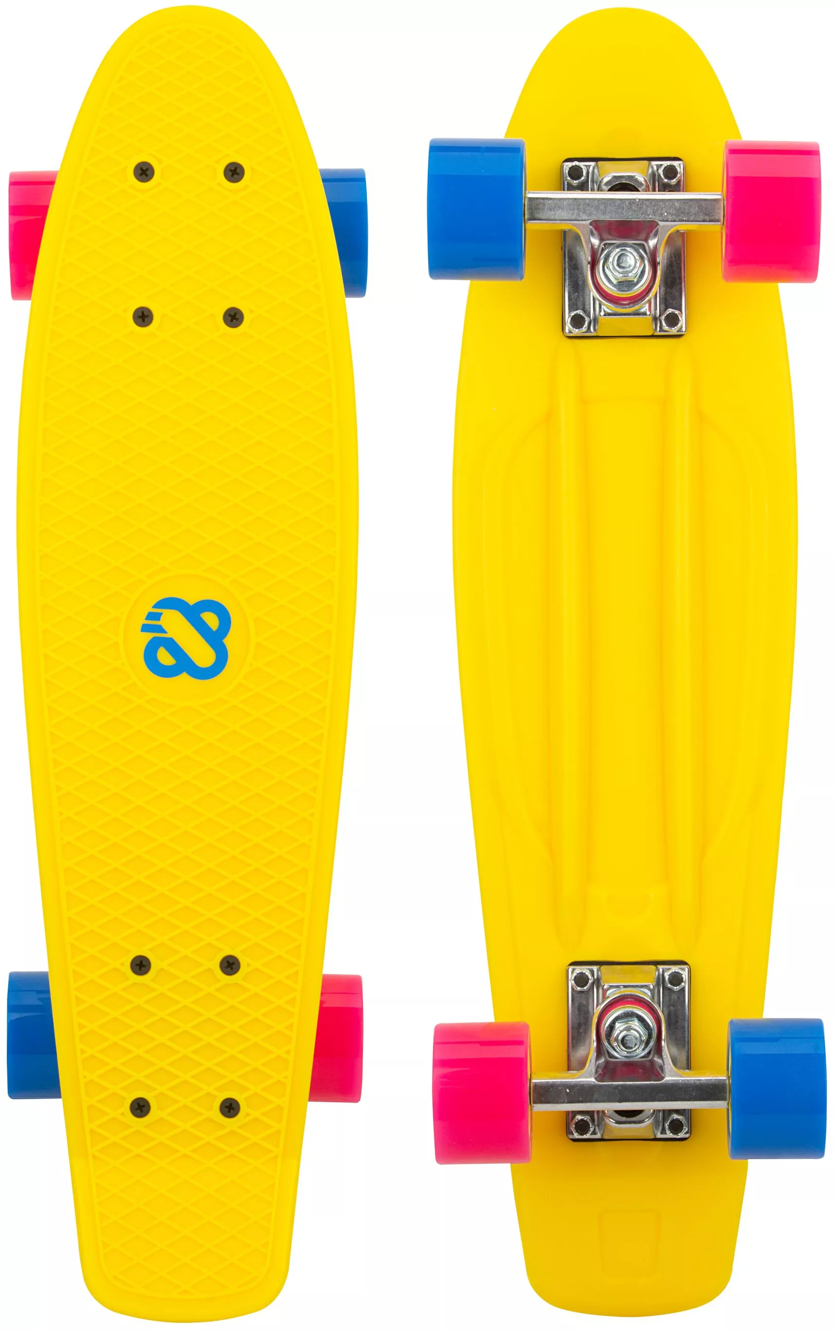 FlipGrip Skateboard Boulevard Trickster vrolijkgekleurd geel