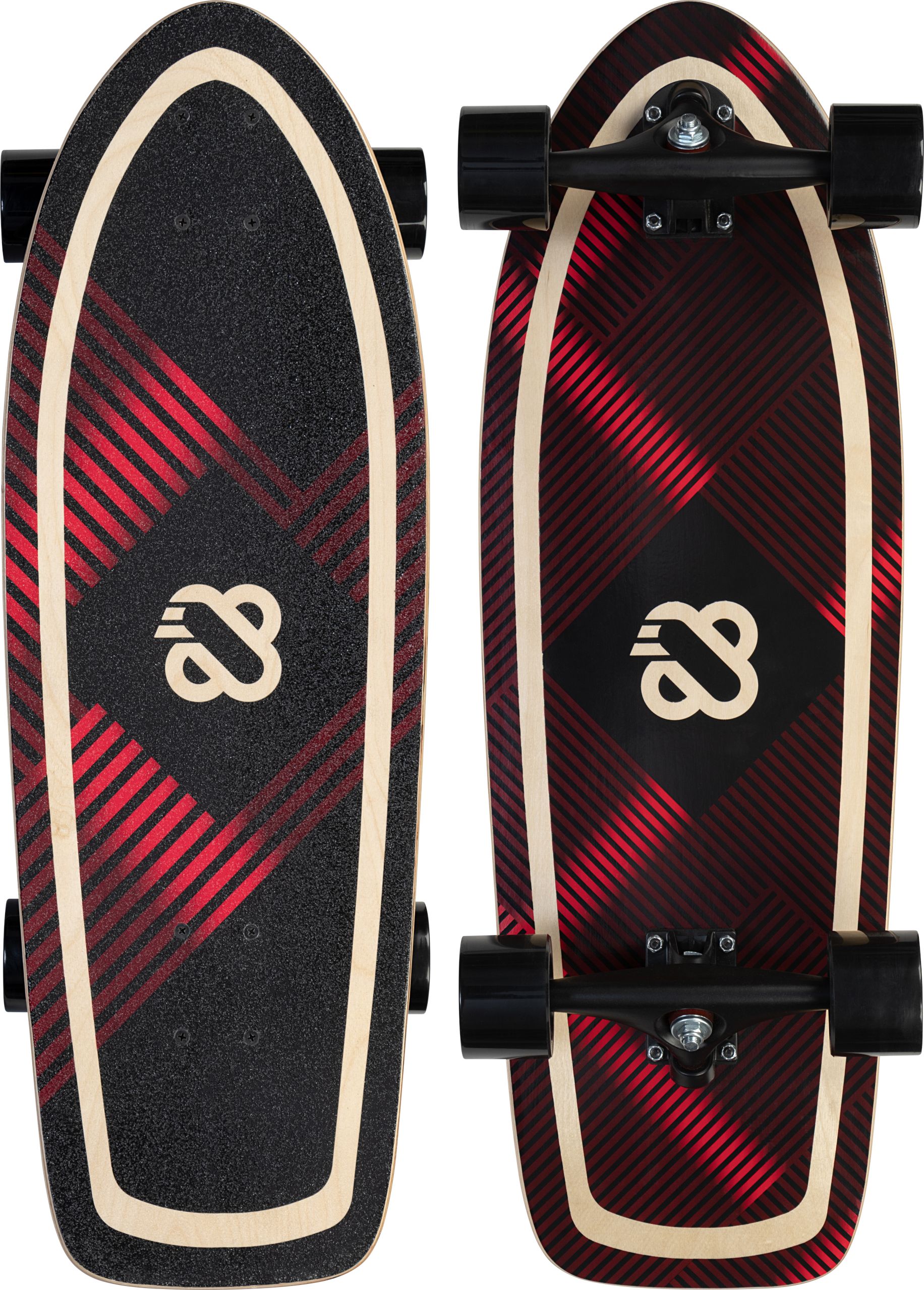 Cruiser Longboard Wicker Weaver Kick Tail 32