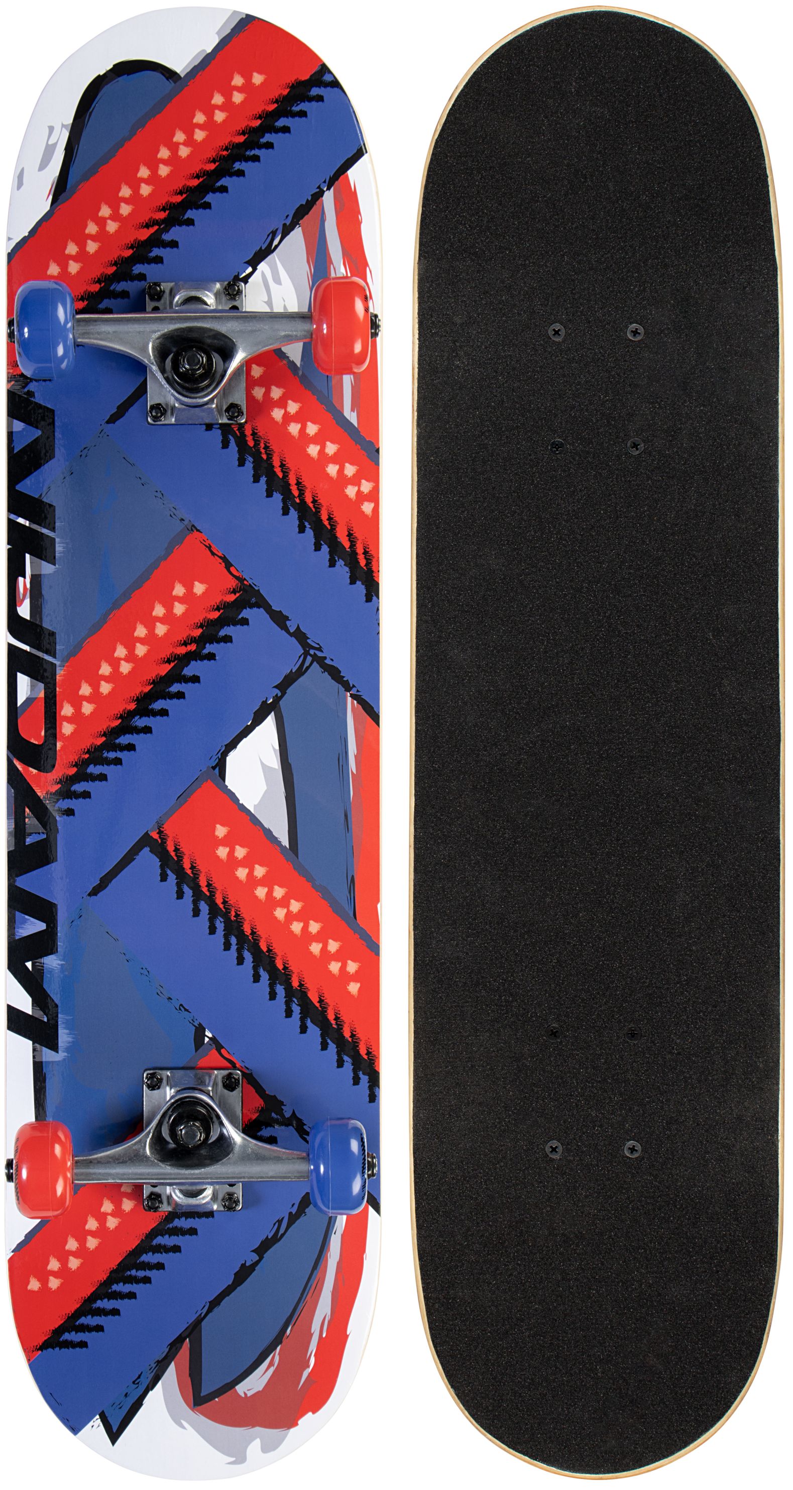 Novice Skateboard klassiek Omni ReVerse blauw en rood