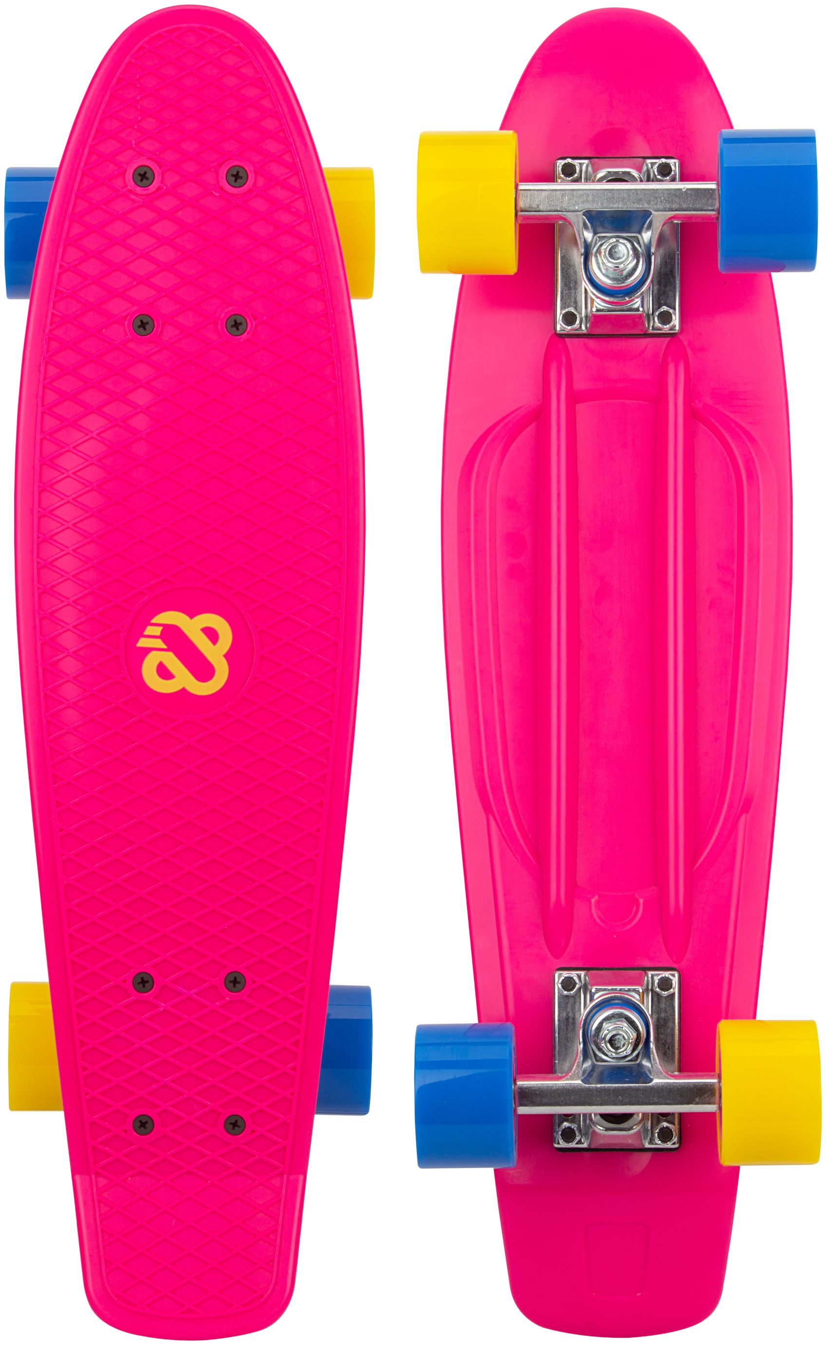 FlipGrip Skateboard Punky Power vrolijkgekleurd roze