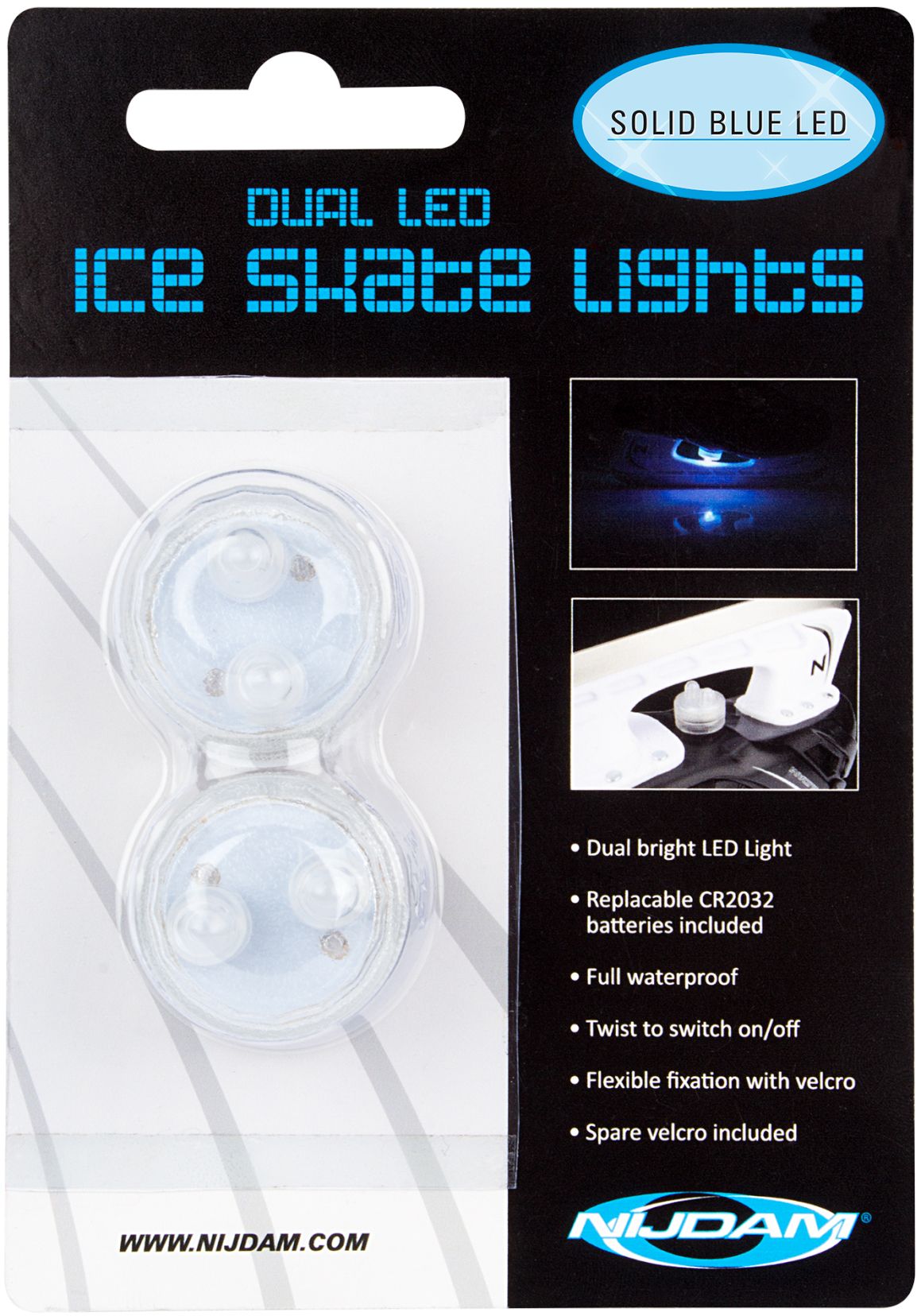 Dual LED Schaatslampjes • Single Colour •