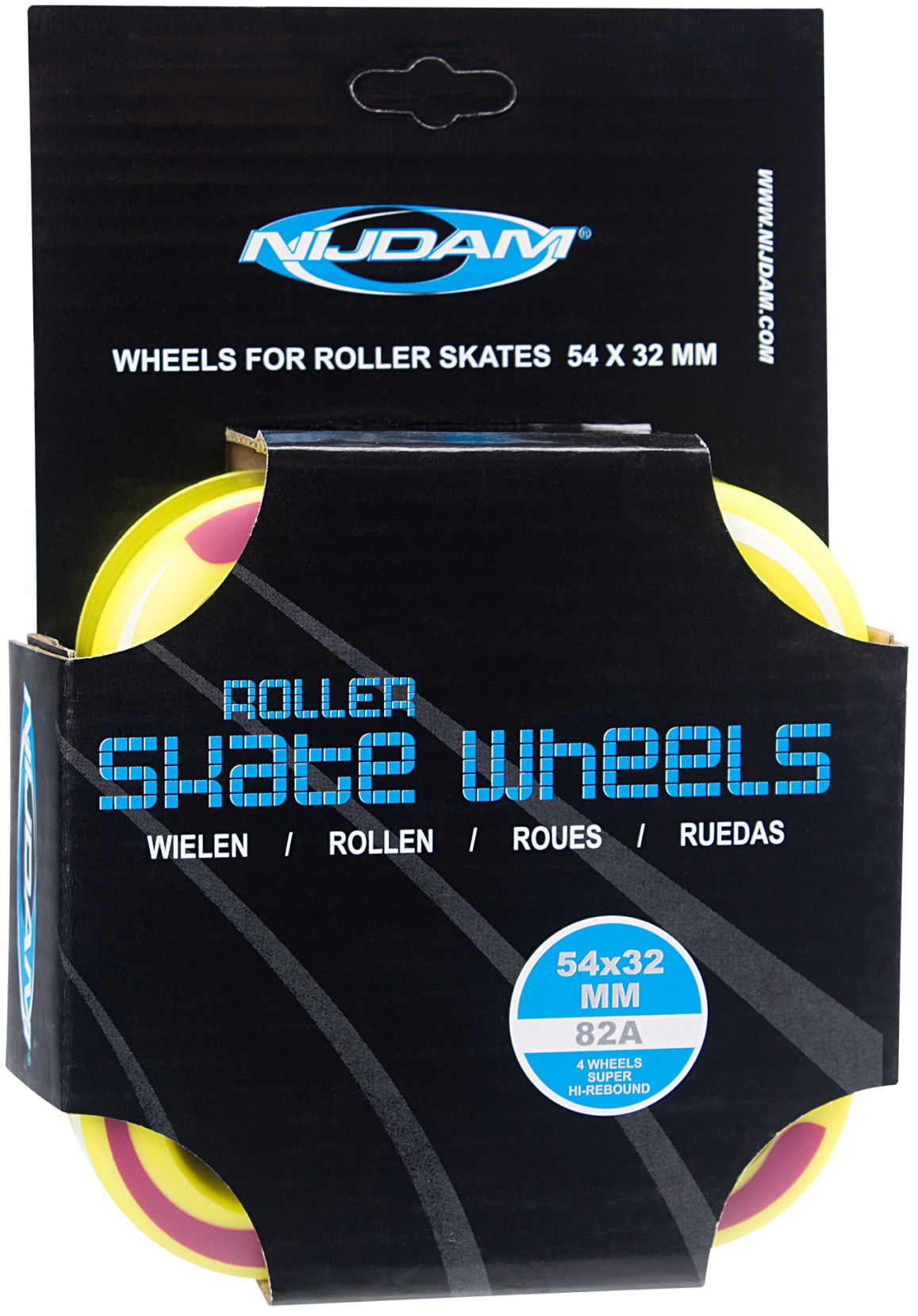 Wheels for Roller Skates • 54 x 32 mm •